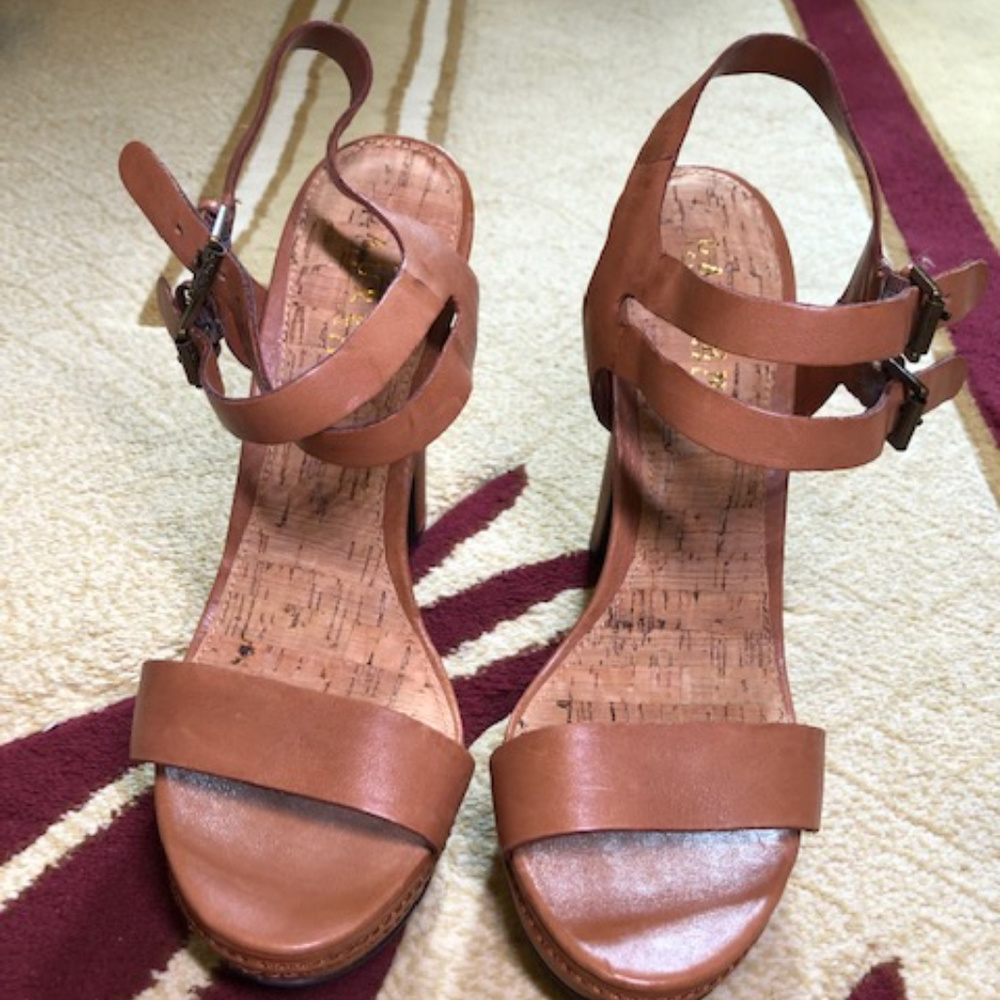 Lauren Ralph Lauren Sandals Brown / Tan Sandals